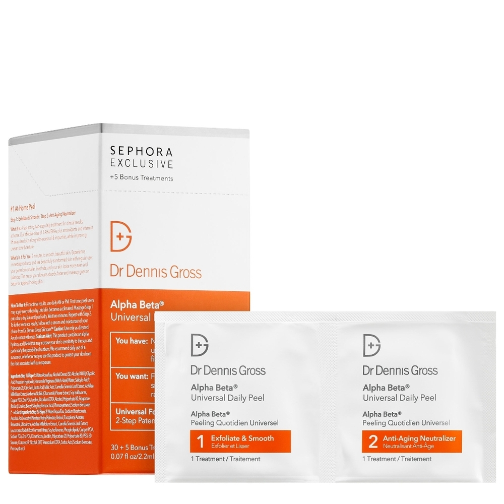 Alpha Beta Universal Daily Peel - Orange and White